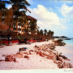 Photo Of Hotel Building from taken from the beach